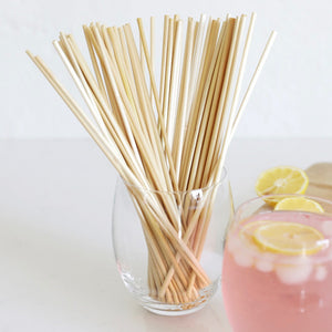 Straws Wheat Disposable Pack of 60