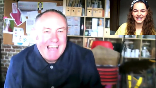 Still from interview with Keith Brymer Jones