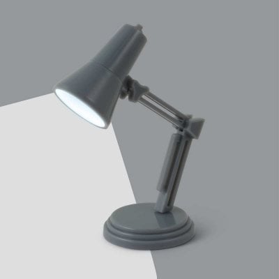 The Little Book Light - Grey - Image 1