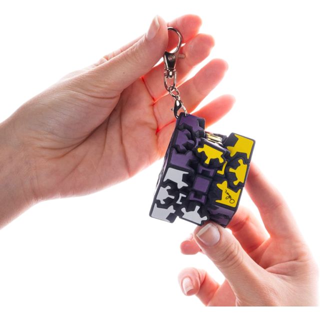 Mini Meffert's Deluxe Keychain Puzzle: Gear Cube - Image 3