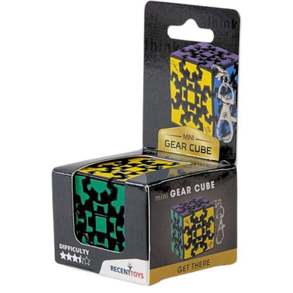 Mini Meffert's Deluxe Keychain Puzzle: Gear Cube - Image 4