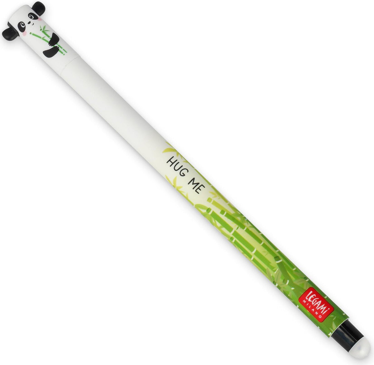 Legami Erasable Gel Pen - Bamboo Panda, Black Ink