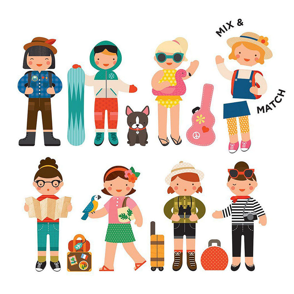 Little Travelers On-the-Go Magnetic Play Set - image 3