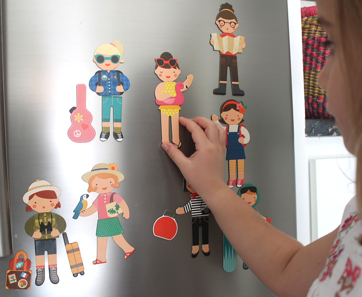 Little Travelers On-the-Go Magnetic Play Set - image 4