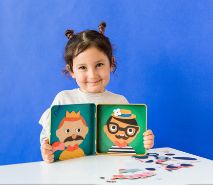 Funny Faces On-the-Go Magnetic Play Set - image 3