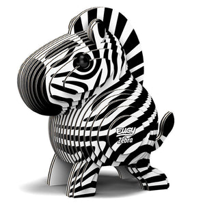 Eugy 3D Model Kit | Zebra