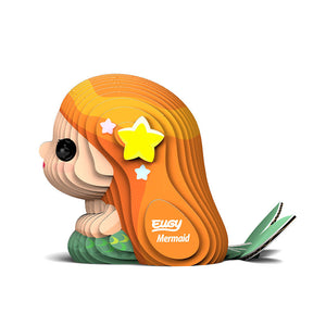 Eugy 3D Model Kit | Mermaid