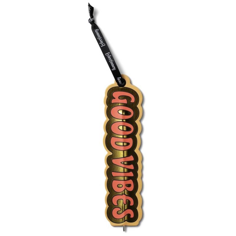 Good Vibes - Eclectionery Flat Bookmark Pen - Image 1