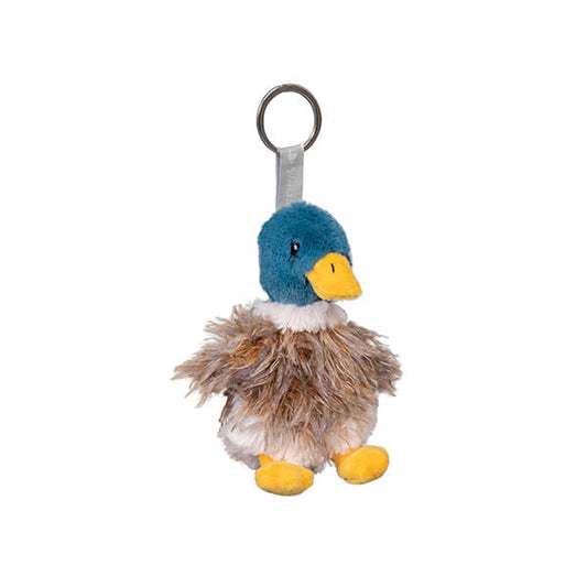 Wrendale Designs 'Webster' Duck Plush Keyring - Image 1