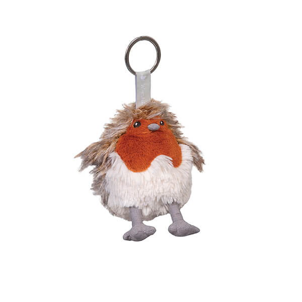 Wrendale Designs 'Adele' Robin Plush Keyring - Image 1