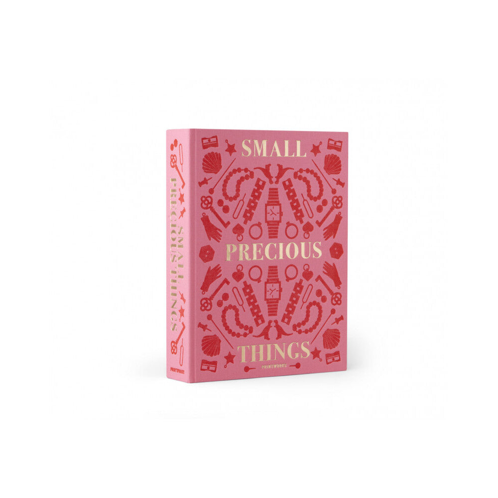 Printworks 'Precious Things' storage box in pink fabric - Image 1