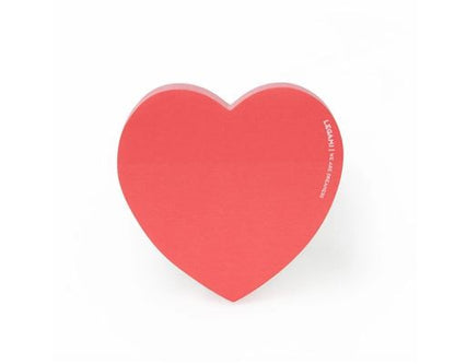 Heart Sticky Note Pad - Lovely Notes - Image 1