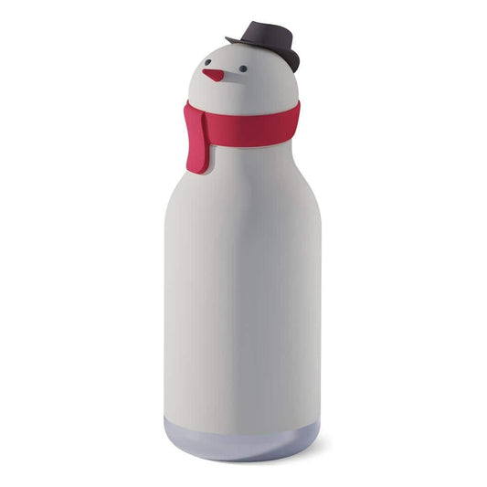 Bestie Snowman - 460 ml Insulated Bottle with Straw - Image 1