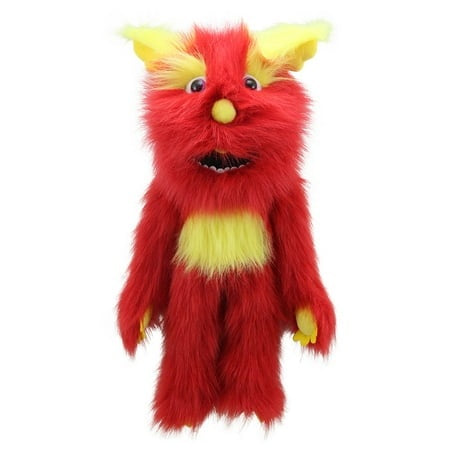 Red Monster Hand Puppet - Image 1