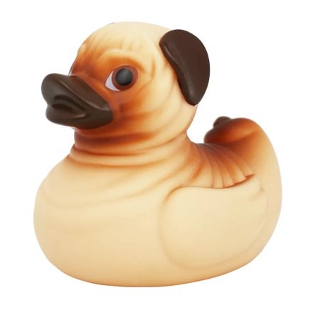 Pug Dog Rubber Duck - Image 1