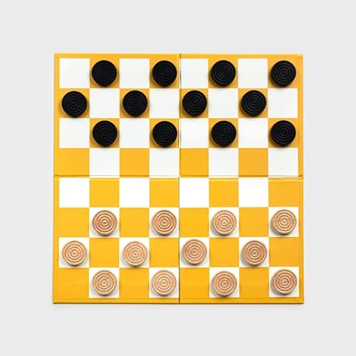 Checkers in a Book Shape Board Games - Image 4