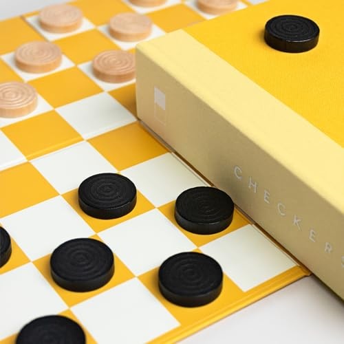 Checkers in a Book Shape Board Games - Image 6