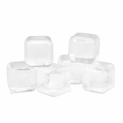 Clear Reusable Ice Cubes - Pack of 30 - Image 1