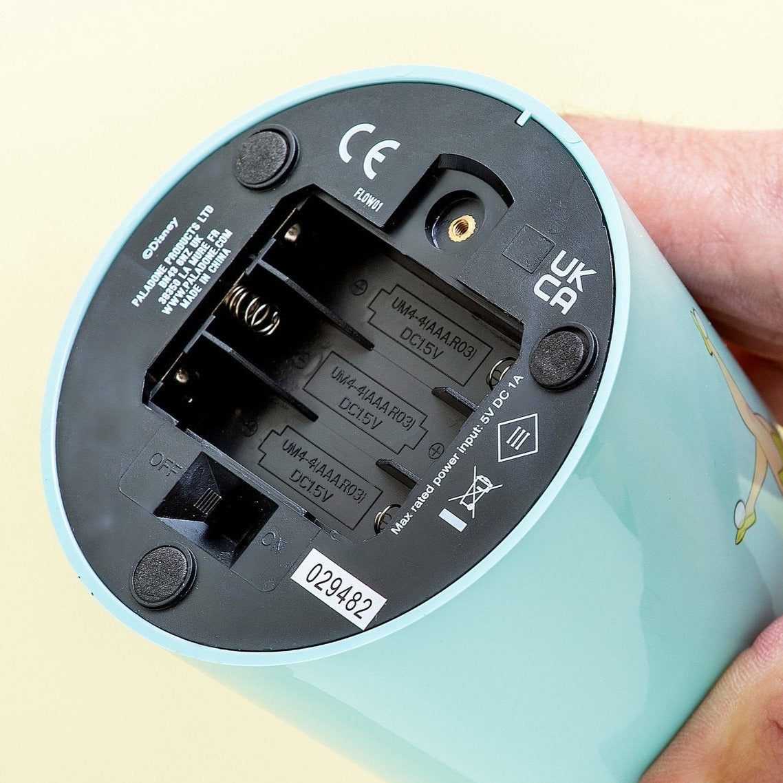 Paladone - Night Light | Tinker Bell | Plastic Flow Lava Lamp Rocket Gaming Glitter Motion Light