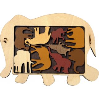 Constantin Animal Puzzles: Elephant Parade - Image 1