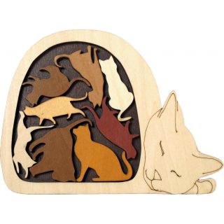 Cat Basket Puzzle - Image 1