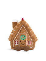 Jellycat Amuseable Gingerbread House in Brown - Image 1