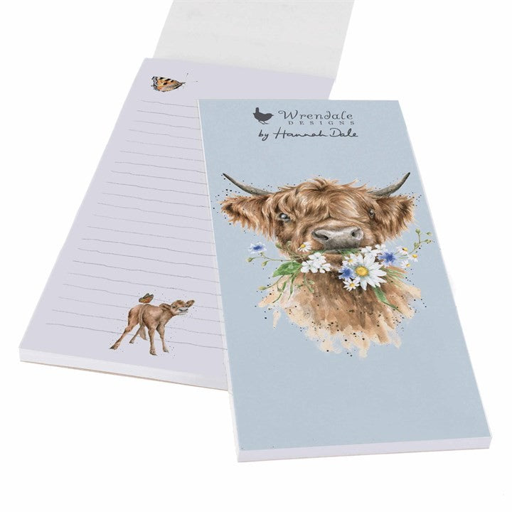 'Daisy Coo' Highland Cow Shopping Pad - Image 1