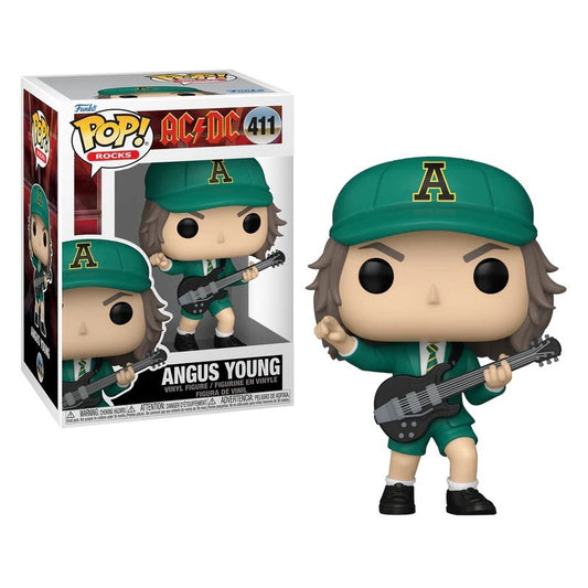 Funko - POP! Rocks: AC/DC - Angus Young, Green - Image 2