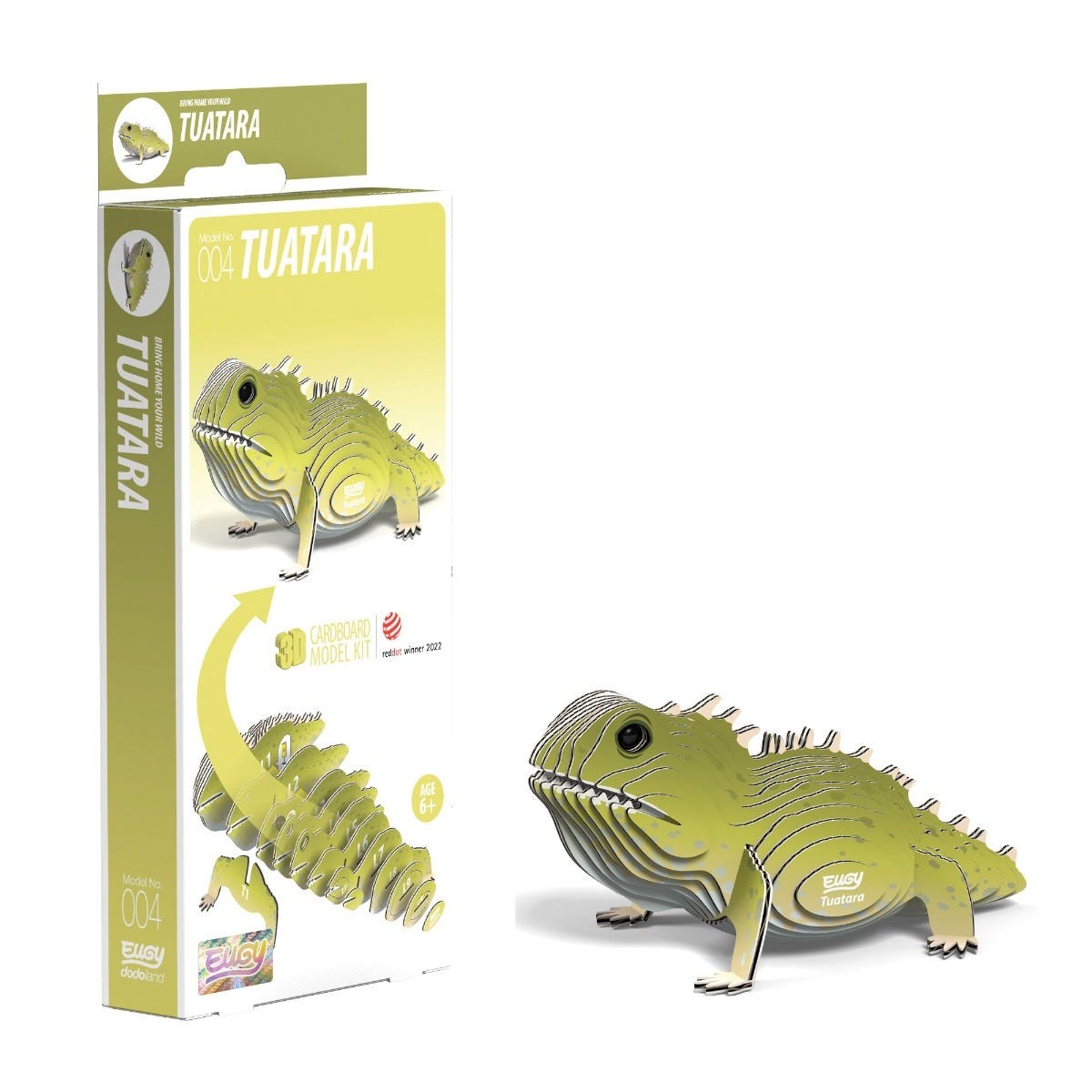 EUGY 3D Tuatara No.004 Model Craft Kit - Image 1