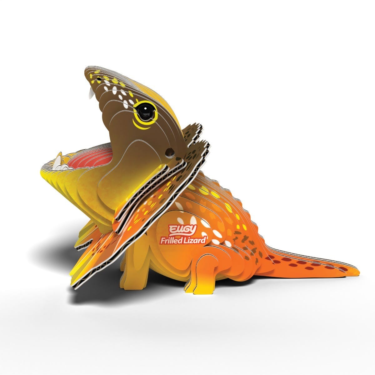 EUGY 3D Frilled Lizard No.108 Model Craft Kit - Image 2