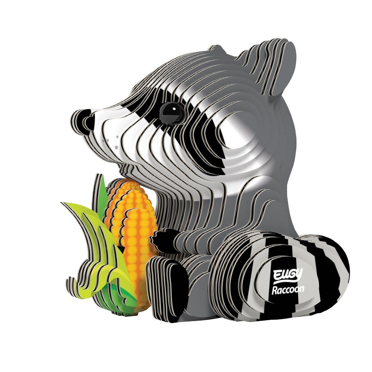 Eugy Raccoon 3D Model - Image 2