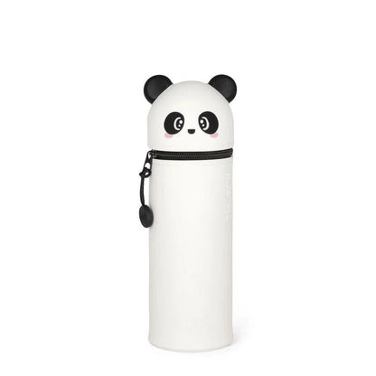 Legami 2 in 1 Soft Silicone Pencil Case - Panda - Image 1