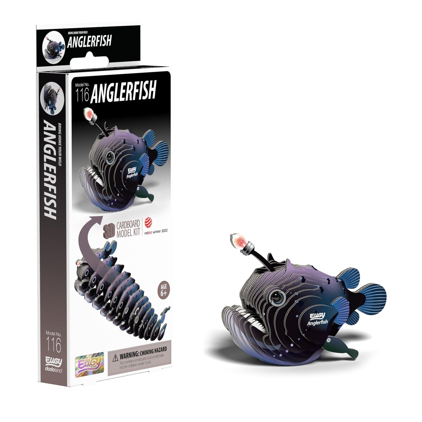 Eugy Anglerfish 3D Model - Image 1