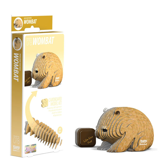 Eugy Wombat 3D Model Craft Kit - Image 1
