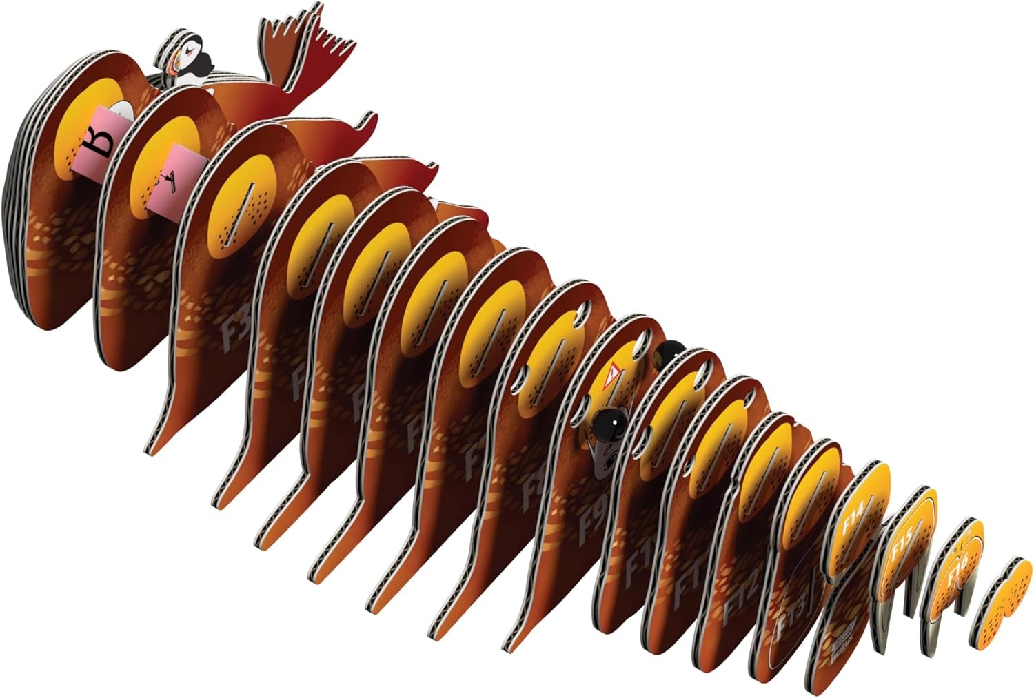 EUGY 3D Walrus No.107 Model Craft Kit - Image 2