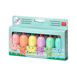 Mini Highlighters - Carrate Team - Set of 6 - Image 3