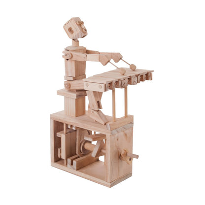Timberkits Xylophone Player - Wooden Moving Model Assembly Construction Gift 3D Puzzle - Image 1