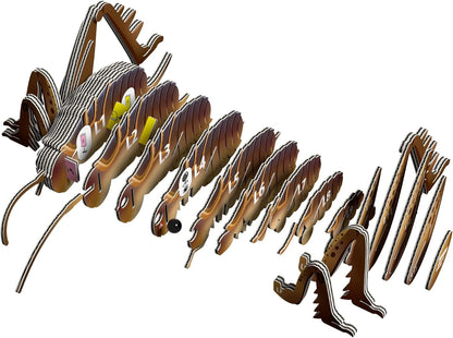 EUGY D5088 Giant Weta Insect 3D Model Craft Kit - Image 4