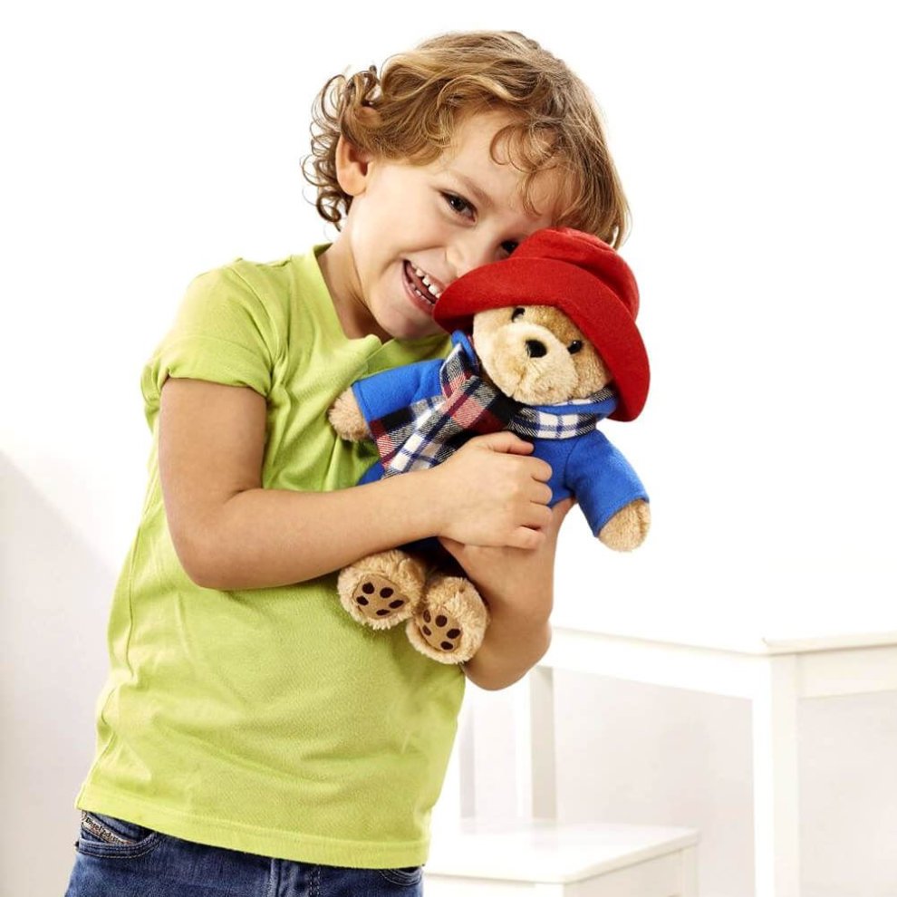 Rainbow Designs Paddington Cuddly Plush Toy with Scarf, Large Unisex Kids Multi - Image 1
