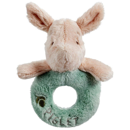 Hundred Acre Wood Piglet Ring Rattle - Image 1
