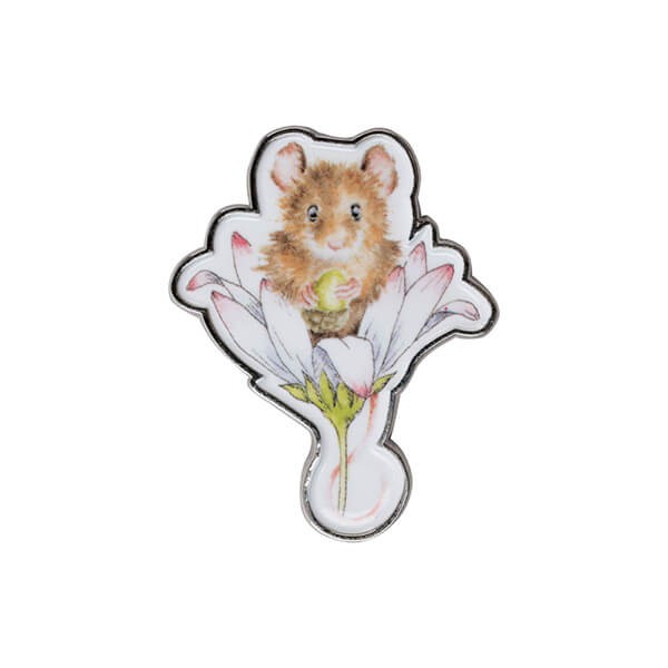 'Oops A Daisy' Mouse Pin Badge - Image 1