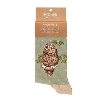 'Treetops' Owl Socks - Image 1