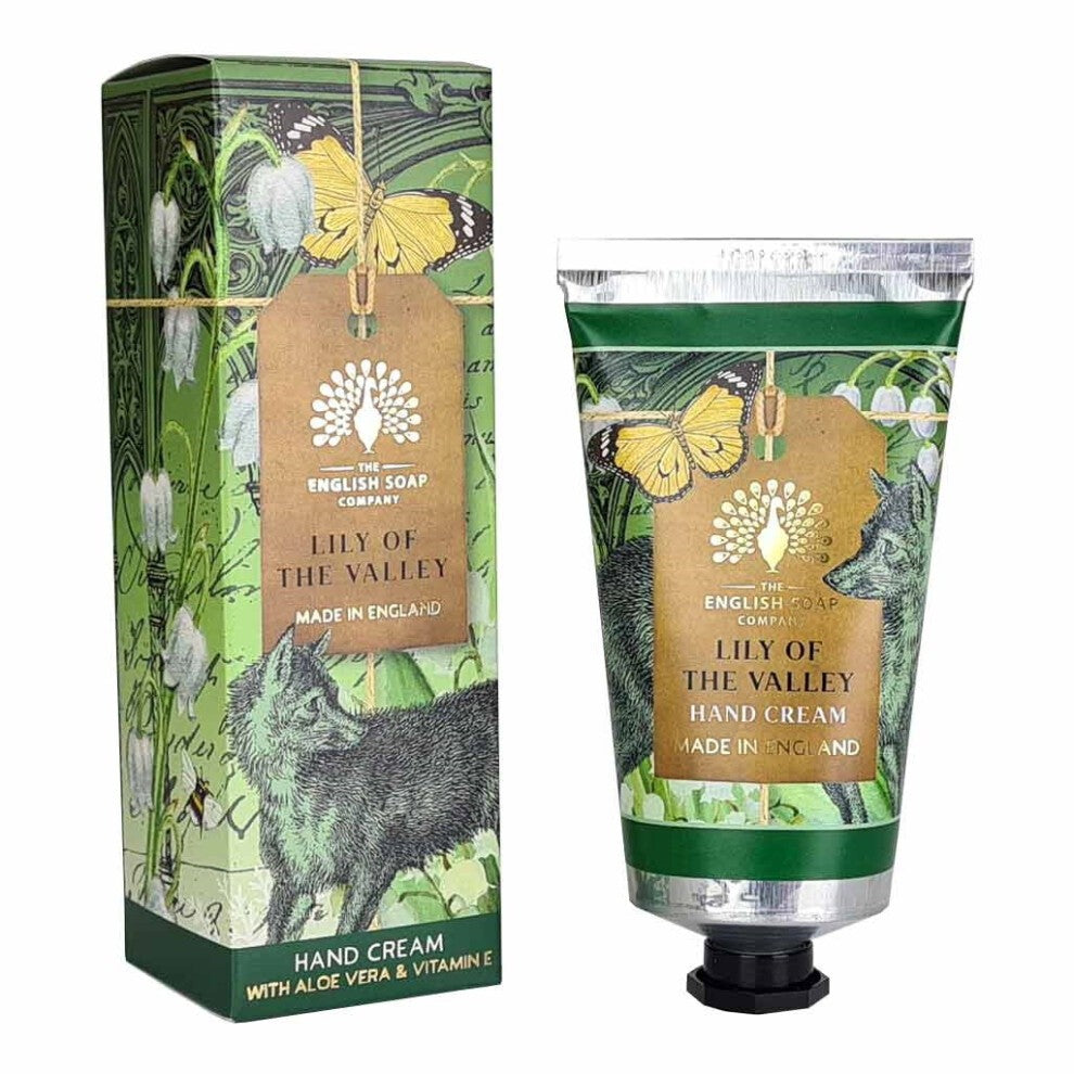 English Soap Company Lily of the Valley Hand Cream 75ml - Image 1