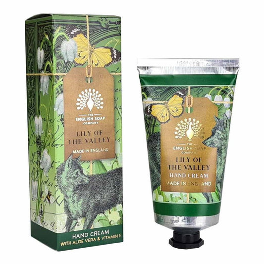 English Soap Company Lily of the Valley Hand Cream 75ml - Image 1