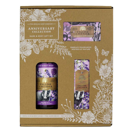 Anniversary Hand and Body Gift Box English Lavender - Image 1