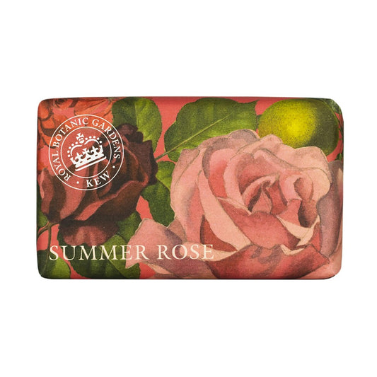 Kew Gardens Summer Rose Soap Bar - Image 1