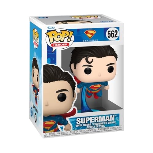Funko POP Heroes: DC Superman - Superman 4.5-in Vinyl Figure - Image 1