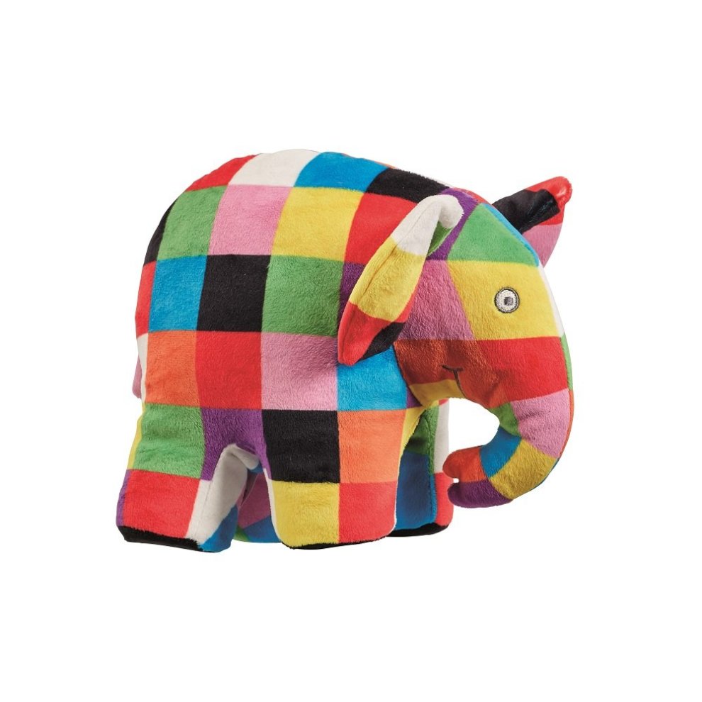 Rainbow Designs Elmer Soft Toy - 23 Cm - Collectable Soft Toy - Image 1