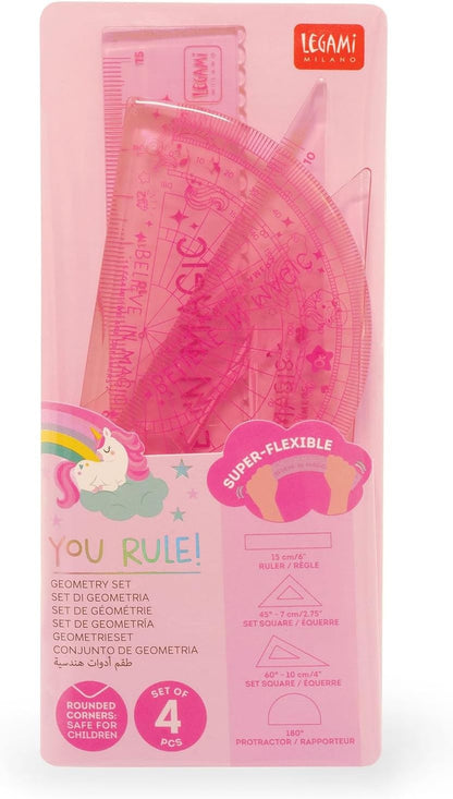 Unicorn Geometry Set - You Rule! - Image 4