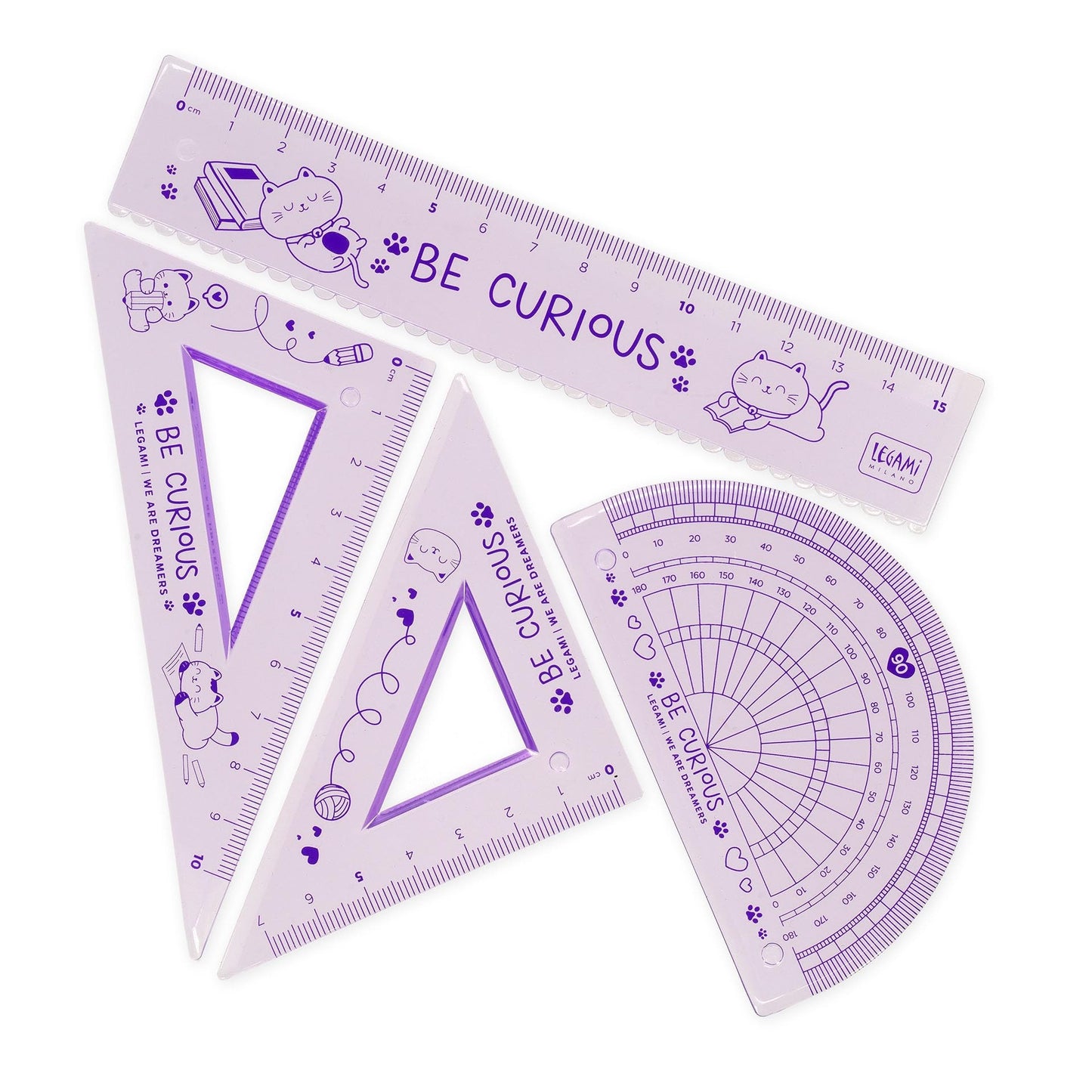 Kitty Geometry Set - You Rule! - Image 1